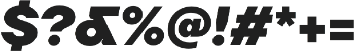 TT Firs Neue ExtraBold Italic otf (700) Font OTHER CHARS