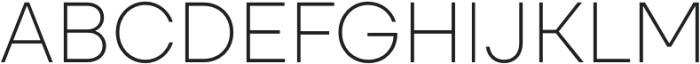 TT Firs Text ExtraLight otf (200) Font UPPERCASE