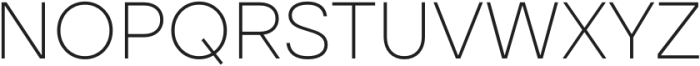 TT Firs Text ExtraLight otf (200) Font UPPERCASE