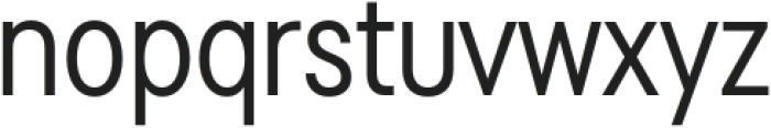 TT Fors Condensed Regular otf (400) Font LOWERCASE