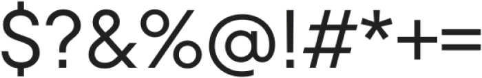 TT Fors Regular otf (400) Font OTHER CHARS