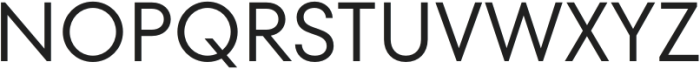 TT Fors Regular otf (400) Font UPPERCASE