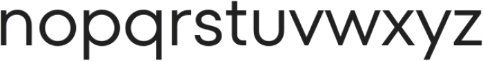 TT Fors Regular otf (400) Font LOWERCASE