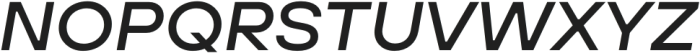 TT Hoves Pro Expanded Medium Italic otf (500) Font UPPERCASE