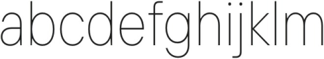 TT Interphases Pro Condensed Thin otf (100) Font LOWERCASE