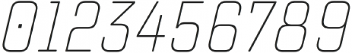 TT Lakes Neue Condensed Thin Italic otf (100) Font OTHER CHARS