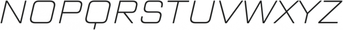 TT Lakes Neue Extended ExtraLight Italic otf (200) Font UPPERCASE