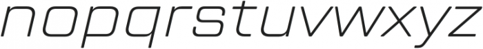 TT Lakes Neue Extended ExtraLight Italic otf (200) Font LOWERCASE