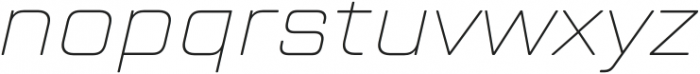 TT Lakes Neue Extended Thin Italic otf (100) Font LOWERCASE