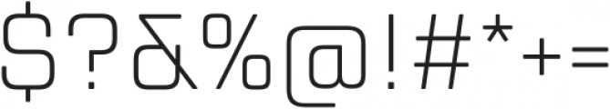 TT Lakes Neue ExtraLight otf (200) Font OTHER CHARS