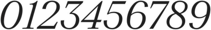 TT Livret Italic Variable ttf (400) Font OTHER CHARS