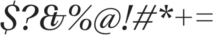TT Livret Subhead Italic ttf (400) Font OTHER CHARS