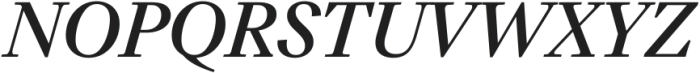 TT Livret Subhead Medium Italic ttf (500) Font UPPERCASE