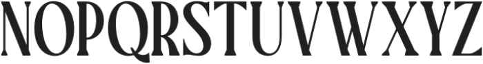 TT MONTERO  Regular otf (400) Font UPPERCASE