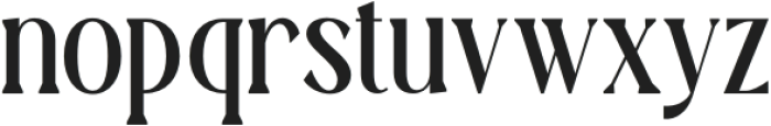 TT MONTERO  Regular otf (400) Font LOWERCASE