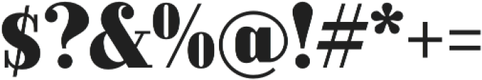 TT Moons Italic otf (400) Font OTHER CHARS