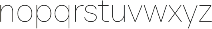 TT Neoris Hairline otf (100) Font LOWERCASE