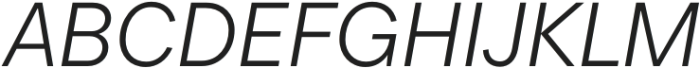 TT Neoris Light Italic otf (300) Font