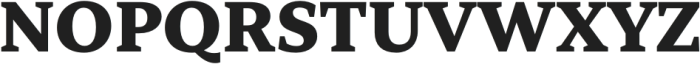 TT Norms Pro Serif ExtraBold otf (700) Font UPPERCASE