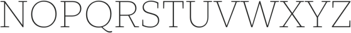 TT Norms Pro Serif ExtraLight otf (200) Font UPPERCASE