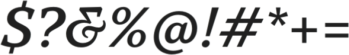 TT Norms Pro Serif Medium Italic otf (500) Font OTHER CHARS