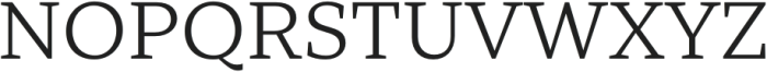 TT Norms Pro Serif Regular otf (400) Font UPPERCASE