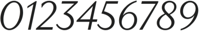 TT Quaris Light Italic otf (300) Font OTHER CHARS