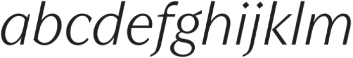 TT Quaris Light Italic otf (300) FONT