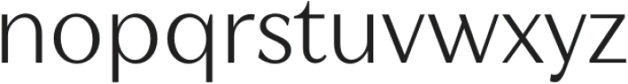 TT Quaris Light otf (300) Font LOWERCASE