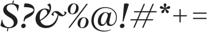 TT Ramillas Medium Italic otf (500) Font OTHER CHARS