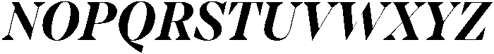 TT Regins Display Bold Italic otf (700) Font UPPERCASE