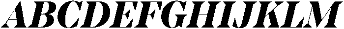 TT Regins Display ExtraBold Italic otf (700) Font UPPERCASE