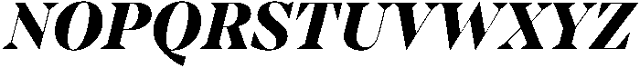 TT Regins Display ExtraBold Italic otf (700) Font UPPERCASE
