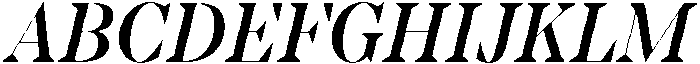 TT Regins Display Medium Italic otf (500) Font UPPERCASE