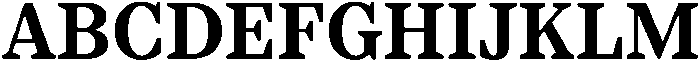 TT Regins Text Bold otf (700) Font UPPERCASE
