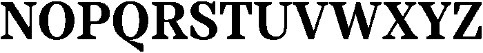 TT Regins Text Bold otf (700) Font UPPERCASE