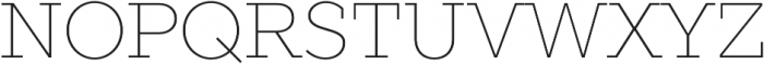 TT Slabs Light Italic otf (300) Font UPPERCASE