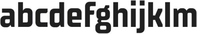 TT Supermolot Neue Condensed Bold otf (700) Font LOWERCASE