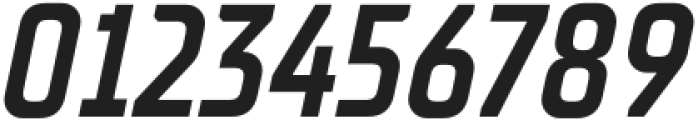 TT Supermolot Neue Condensed DemiBold Italic otf (600) Font OTHER CHARS