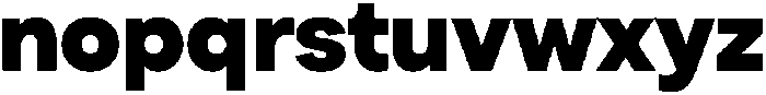 TT Turns Black otf (900) Font LOWERCASE