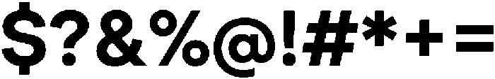 TT Turns Bold otf (700) Font OTHER CHARS