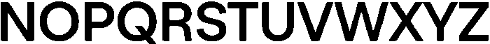 TT Turns DemiBold otf (600) Font UPPERCASE