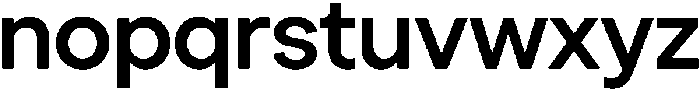 TT Turns DemiBold otf (600) Font LOWERCASE