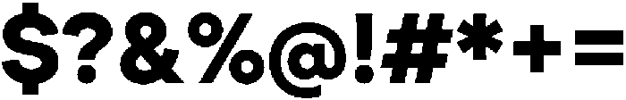 TT Turns ExtraBold otf (700) Font OTHER CHARS