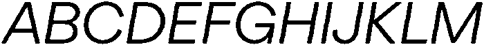 TT Turns Italic otf (400) Font UPPERCASE