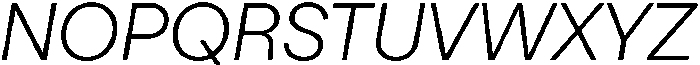 TT Turns Light Italic otf (300) Font UPPERCASE