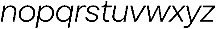 TT Turns Light Italic otf (300) Font LOWERCASE
