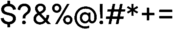 TT Turns Medium otf (500) Font OTHER CHARS