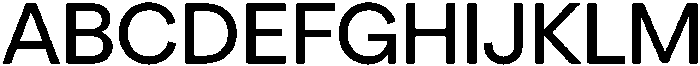 TT Turns Medium otf (500) Font UPPERCASE