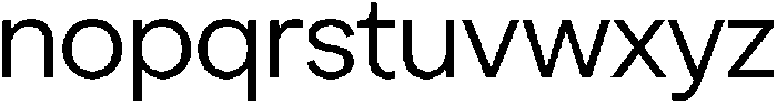 TT Turns Regular otf (400) Font LOWERCASE